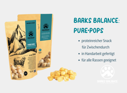 Barks Balance Pure·Pops 100gr. Beutel